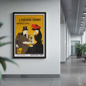 Leonetto Cappiello Cafe Poster – 1900 French Pernot Advert Art