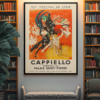 Leonetto Cappiello Vintage France Travel Poster – Festival de Lyon 1961 Tourism Art