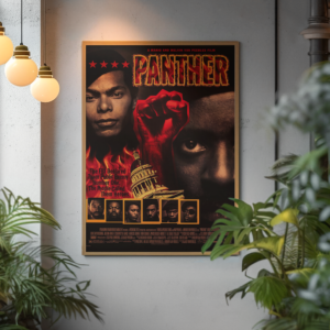 Panther Movie Poster 1995 – Radical Black History Film Artwork