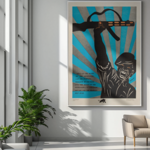 Black Panther Movement 1969 Poster – Revolutionary Artwork by Emory Douglas