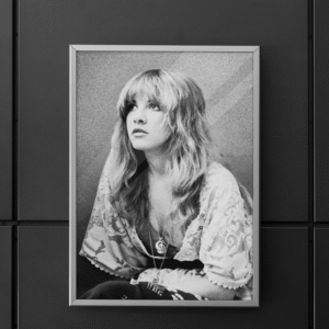 Stevie Nicks Fleetwood Mac 70s Art Print – Retro Music Legend Poster