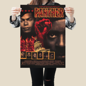 Panther Movie Poster 1995 – Radical Black History Film Artwork