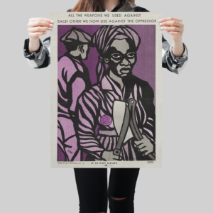 Emory Douglas Political Poster – 1960s Black Panther Civil Rights Artwork