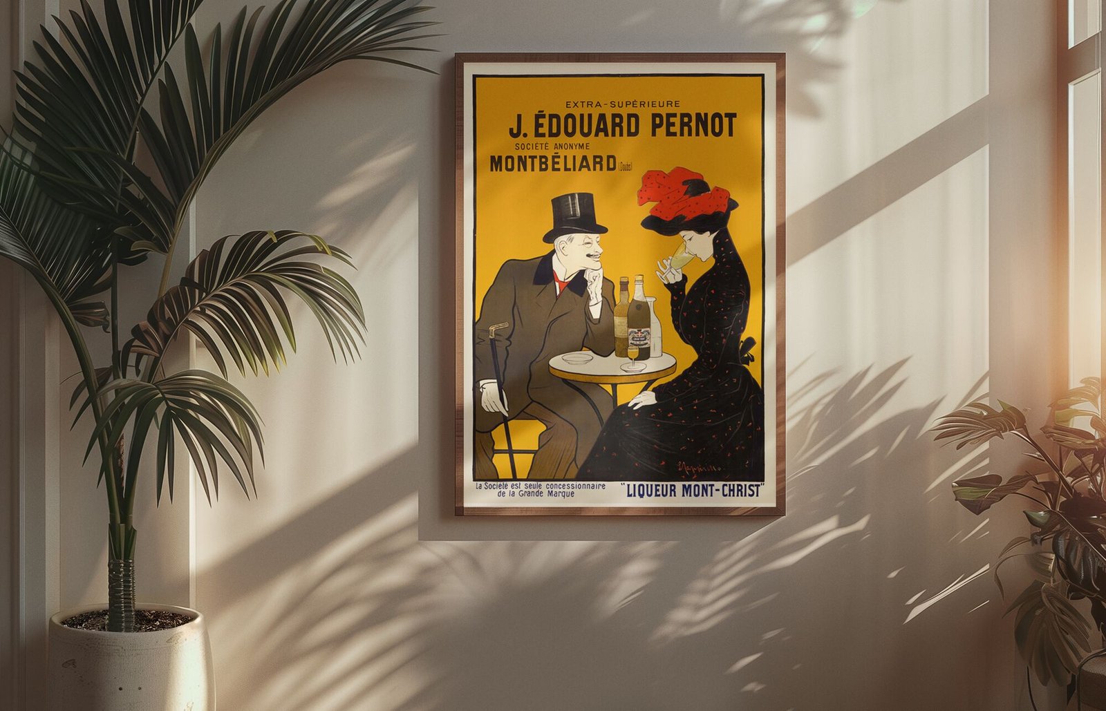 Leonetto Cappiello Cafe Poster – 1900 French Pernot Advert Art