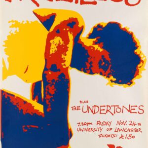 1978 Punk Rock Poster – The Rezillos & The Undertones, Vintage UK Concert Art