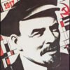 Vintage 1960s Soviet Union Lenin Poster – Retro Communist Propaganda Collectible Print