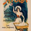 Early 1900s Vintage French Beauty Poster – Antique Soap Advertising Print