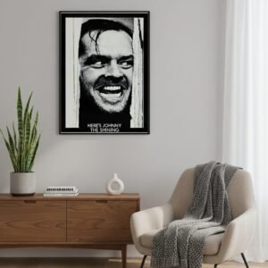 The Shining 1980 Vintage Horror Movie Poster – Classic Kubrick Film Print