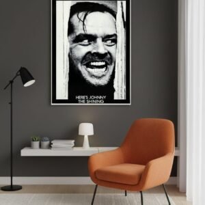 The Shining 1980 Vintage Horror Movie Poster – Classic Kubrick Film Print