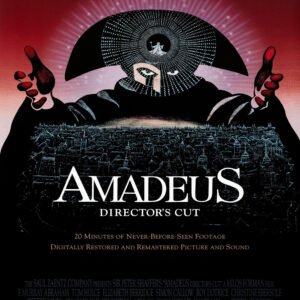 Amadeus 1984 Vintage Classic Movie Poster
