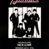 1979 Blondie Nick Lowe Tour Poster – Retro Punk Pop Music Collectible