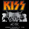 1977 Kiss and AC/DC Poster – Classic Rock Concert Vintage Collectible