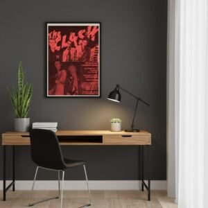 The Clash 1979 Punk Rock Concert Poster