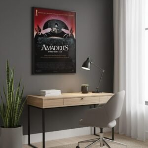 Amadeus 1984 Vintage Classic Movie Poster