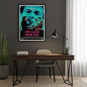 Rude Boy 1980 The Clash Punk Music Film Poster Collectible