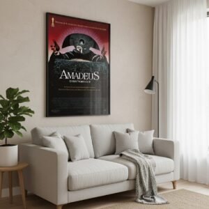 Amadeus 1984 Vintage Classic Movie Poster