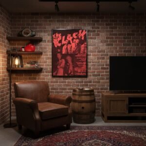 The Clash 1979 Punk Rock Concert Poster