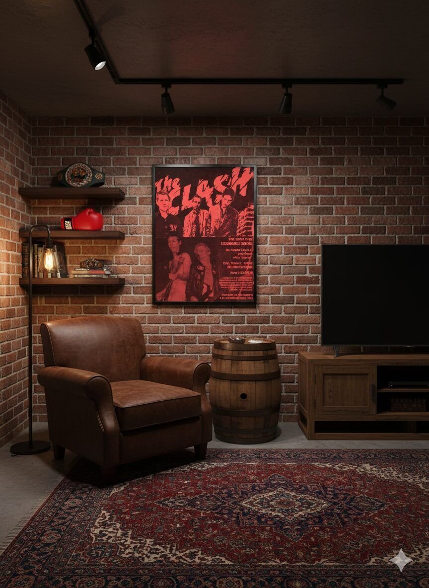 The Clash 1979 Punk Rock Concert Poster