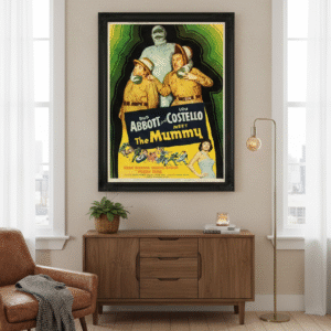 Abbott and Costello Meet the Mummy 1955 Poster