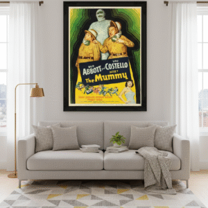 Abbott and Costello Meet the Mummy 1955 Poster