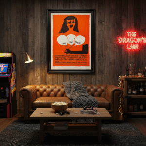 One, Two, Three 1962 Classic Film Poster – Retro Billy Wilder Comedy Collectible