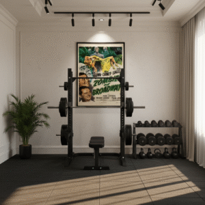 Zombies on Broadway 1944 Classic Horror Poster – Retro B-Movie Print Featuring Bela Lugosi, Wally Brown & Alan Carney