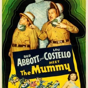 Abbott and Costello Meet the Mummy 1955 Poster