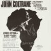 John Coltrane Olatunji 1967 Jazz Poster – Classic African Culture Concert Print