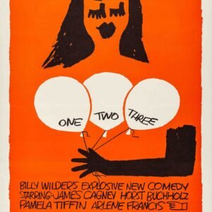One, Two, Three 1962 Classic Film Poster – Retro Billy Wilder Comedy Collectible