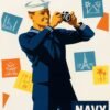 US Navy 1940s Propaganda Poster – Iconic WWII American Military Print