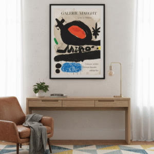 Joan Miro at Galerie Maeght 1960s Exhibition Poster