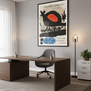 Joan Miro at Galerie Maeght 1960s Exhibition Poster