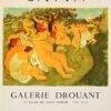 Savin Galerie Drouant 1963 Poster Vintage French Modern Art Exhibition Print
