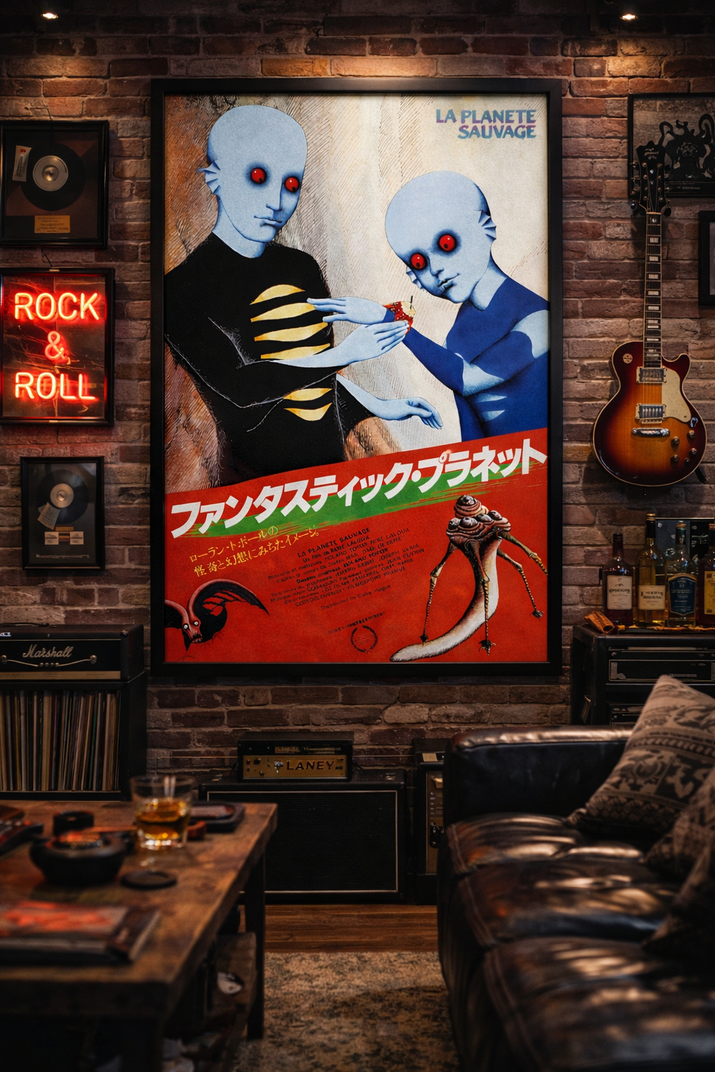 Fantastic Planet 1973 Japanese Release Poster