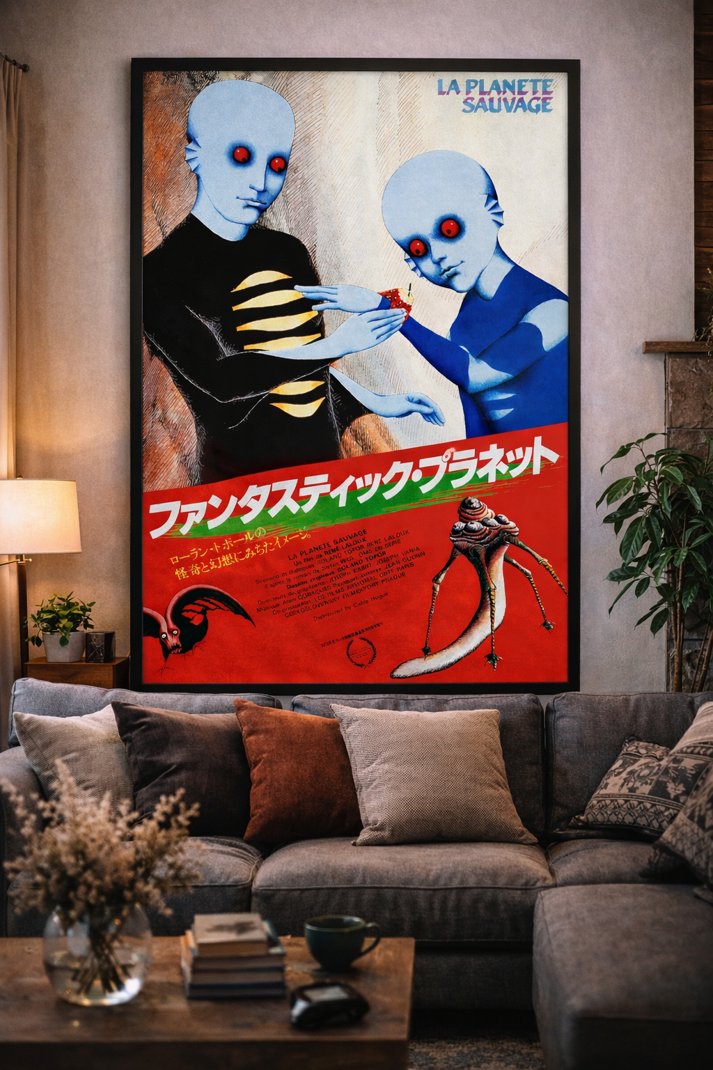 Fantastic Planet 1973 Japanese Release Poster
